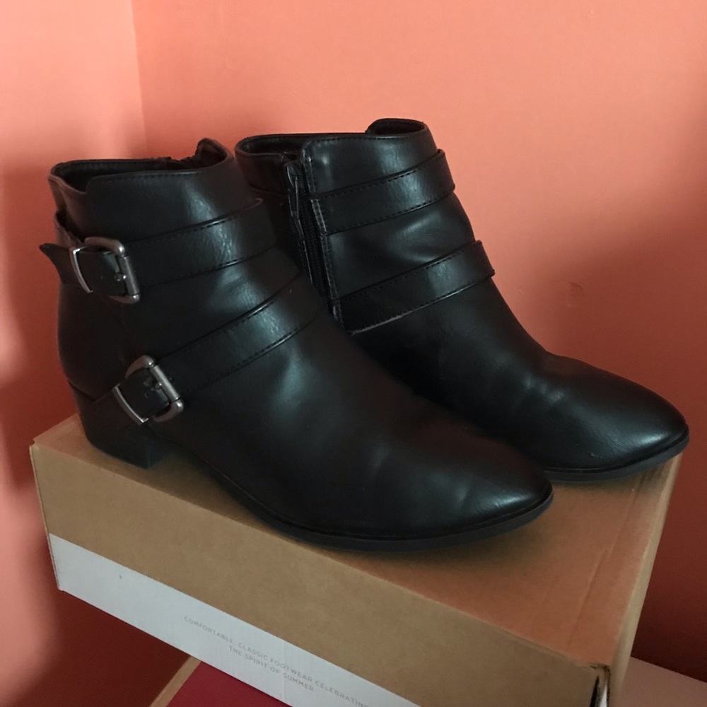 Black booties